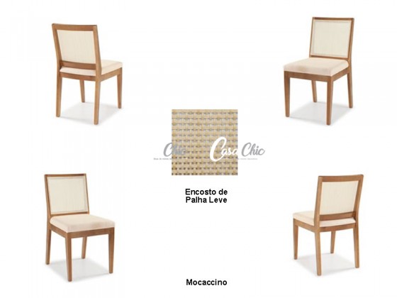 Cadeira Dora 10240 Encosto em Tela